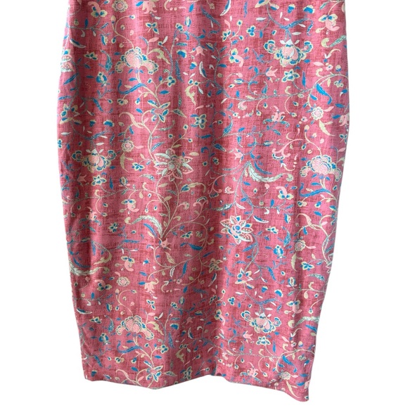 Peruvian Connection Artemis Floral Sheath Dress Size Medium - Picture 7 of 10